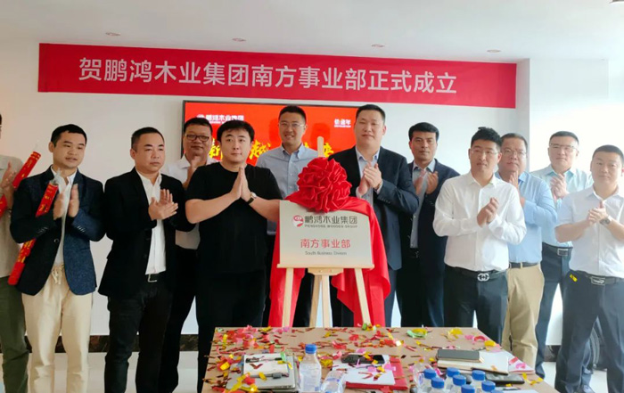 bifa必发集团木业集团南方销售事业部揭牌成立
